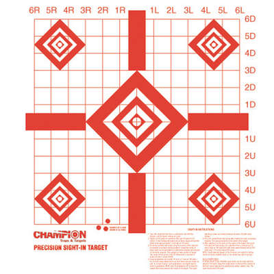 Targets Champion Traps&Targets Rimfire CHAMPION RF PREC SIGHT-IN TRGT 100PK